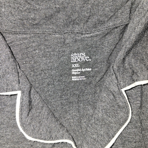 Stars Above Gray Pajama Set - Picture 4 of 4